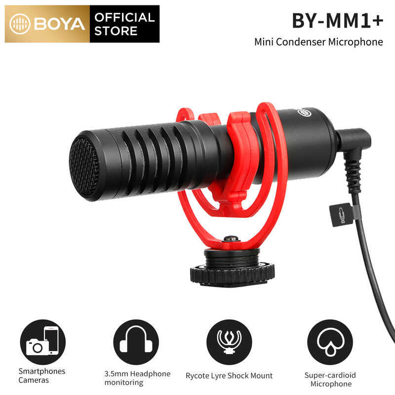 mpact On-Camera Smartphone Video Microphone For Youtube Vlogging Vlog Livestream Recording Tiok Mic