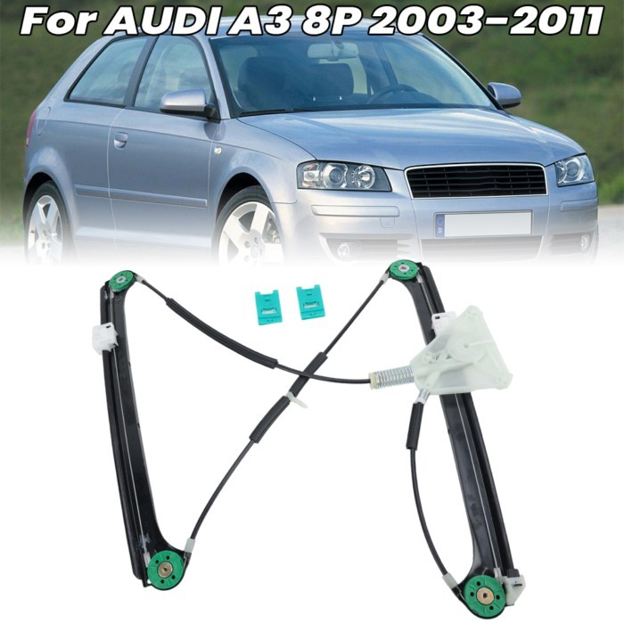 Door Window Glass Lifting Bracket For Audi A3 8P 5 Door Sportback 2003-2011 8P4837462B Front Right