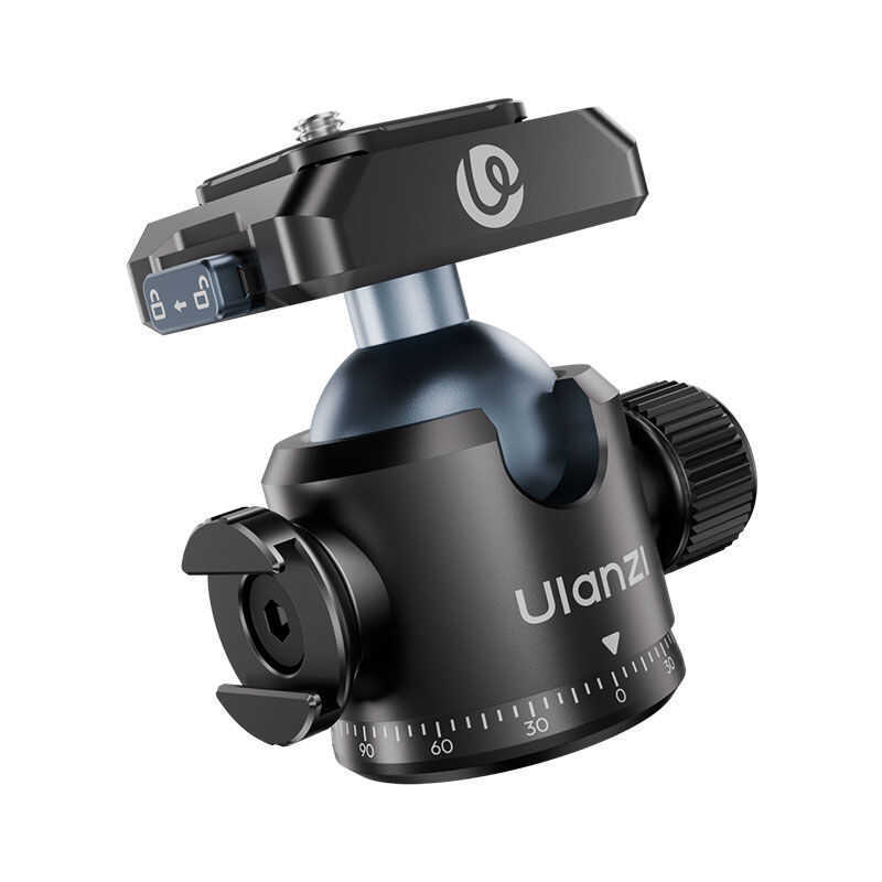 & Ulanzi | Metal 360 Degree Panoramic Rotating Phone Camera Ball Head