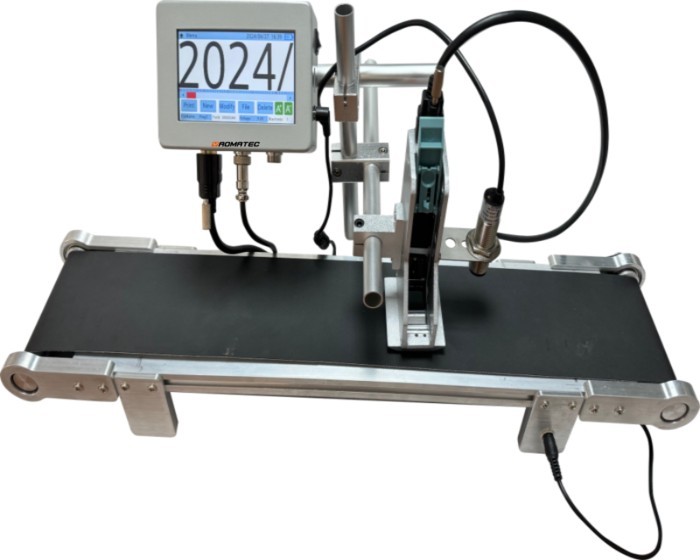 ST6 Yaomatec 12.7mm 17 languages automatic coding machine mask logo printer Online Inkjet Printer T