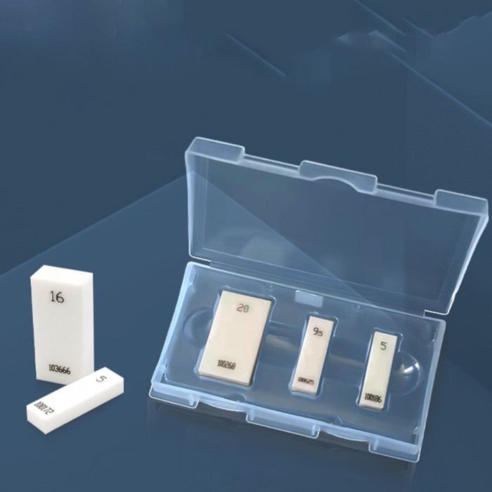 1-100mm Single Block Ceramic Gauge Block Decimal Point Single Piece Calibration Block Micrometer Ca