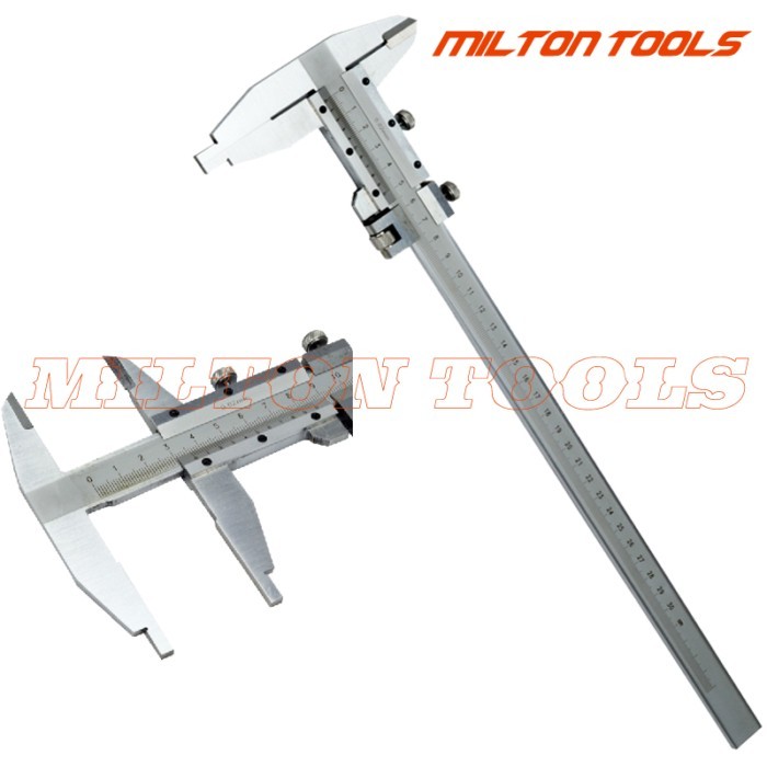 0-300mm 12inch 4ways Measurement Steel Vernier Caliper with Nip Jaws 300mm Slider Caliper Measuring
