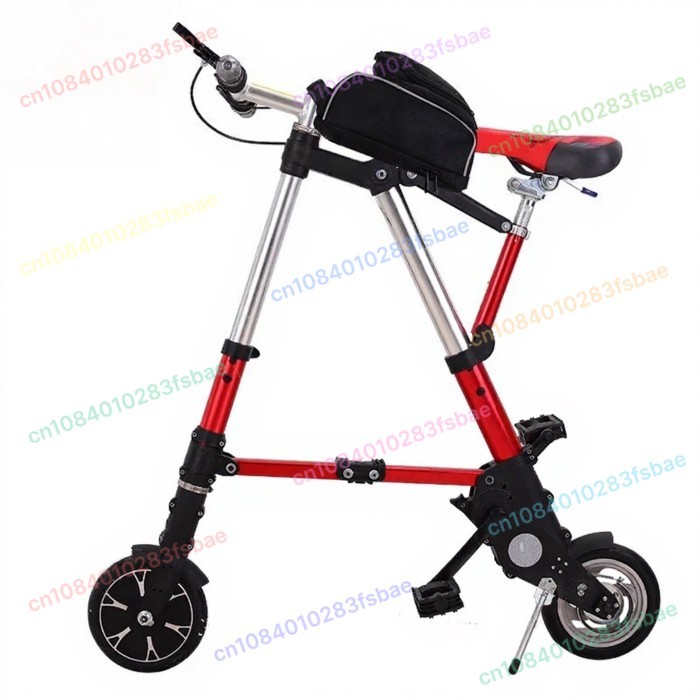 Bicycle scooter folding small folding portable fitness adult bicycle 36V battery life 35km