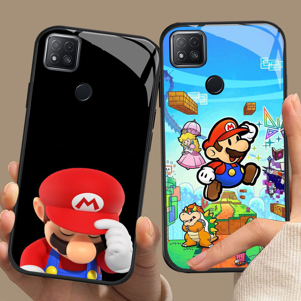 CK-98 Super Mario HD แก้วสําหรับ Xiaomi Redmi 9C 10C 10A 11A 9T 11 12 12C Lite หมายเหตุ 8 Poco M3 C3
