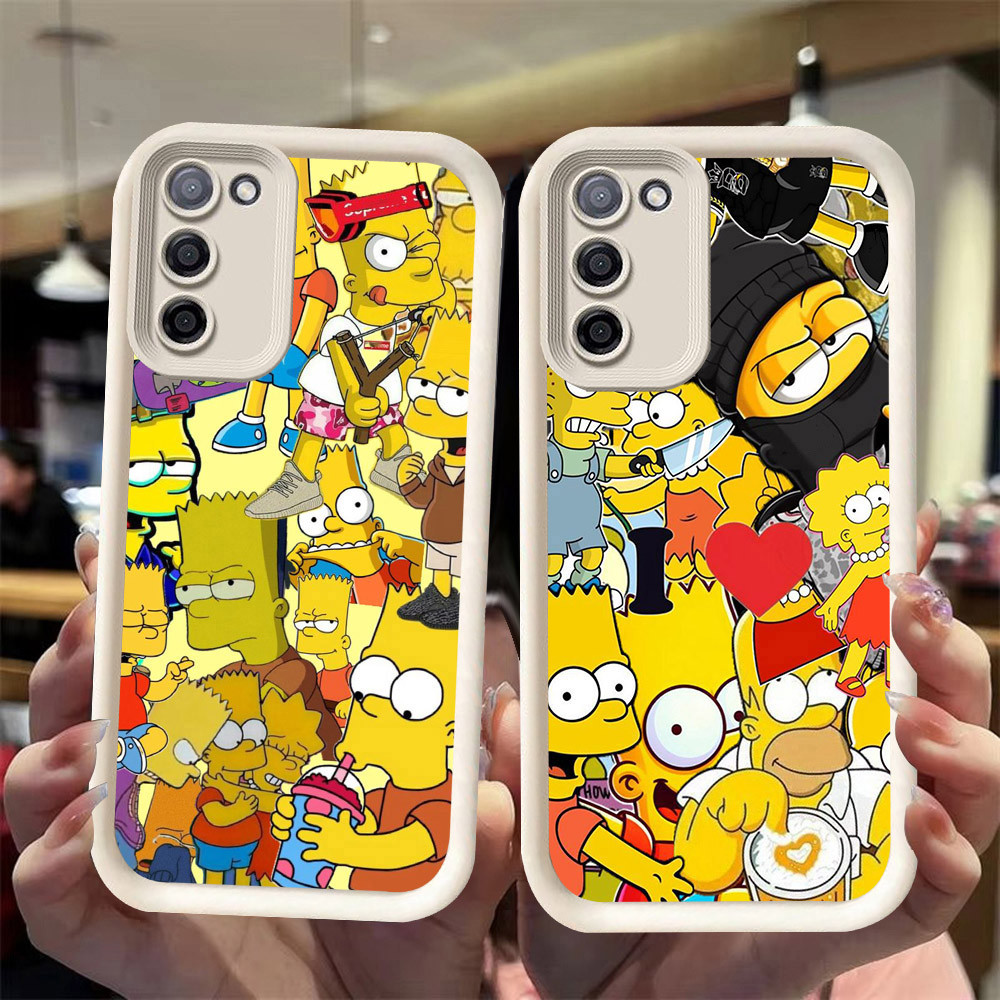 J-36 The Simpson ดำขาวชมพูเคสโทรศัพท์หรับ Xiaomi Redmi 15 POCO M3 9T 9A 5G