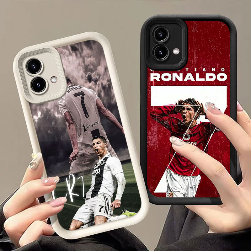 Cristiano R-Ronaldos 7 ฟุตบอลเคสโทรศัพท์สําหรับ Motorola MOTO G100 G86 G85 G84 G56 G54 G75 G60 Edge 