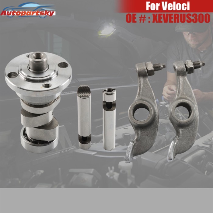 Automotive Parts Motorcycle camshaft and rocker arm kit XEVERUS300 For Veloci Xeverus Pro XR3 300 R