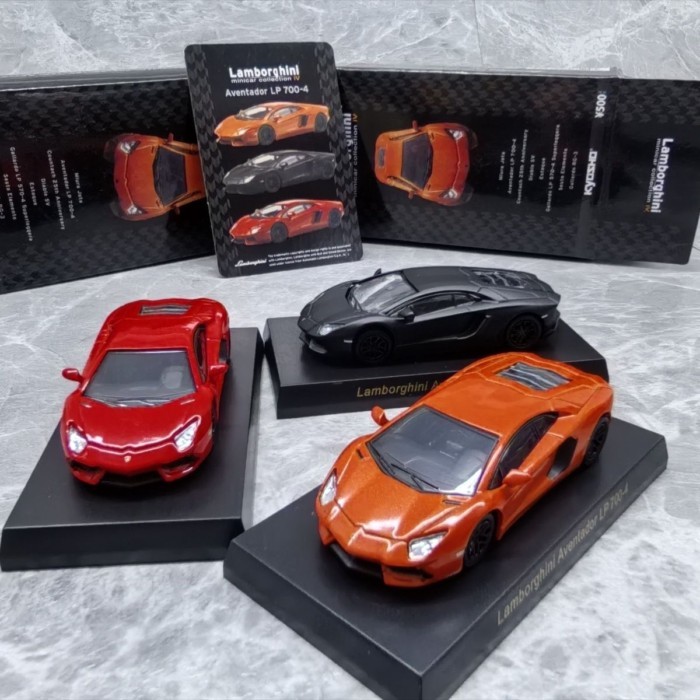Jingshang 1/64 Lamborghini Aventador LP 700-4 โมเดลรถอัลลอย