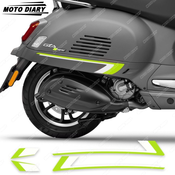 For Vespa GTS 250 GTS 300 Super GTV 250 GTV 300 GTS250 GTS300 GTV300 GTV300 Scooter Sticker Set Sid