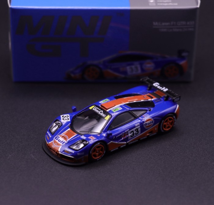 1/64 MINIGT เบอร์ 723 MINIGT F1 GTR #33 1996 Le Mans 24Hr ใหม่เอี่ยม