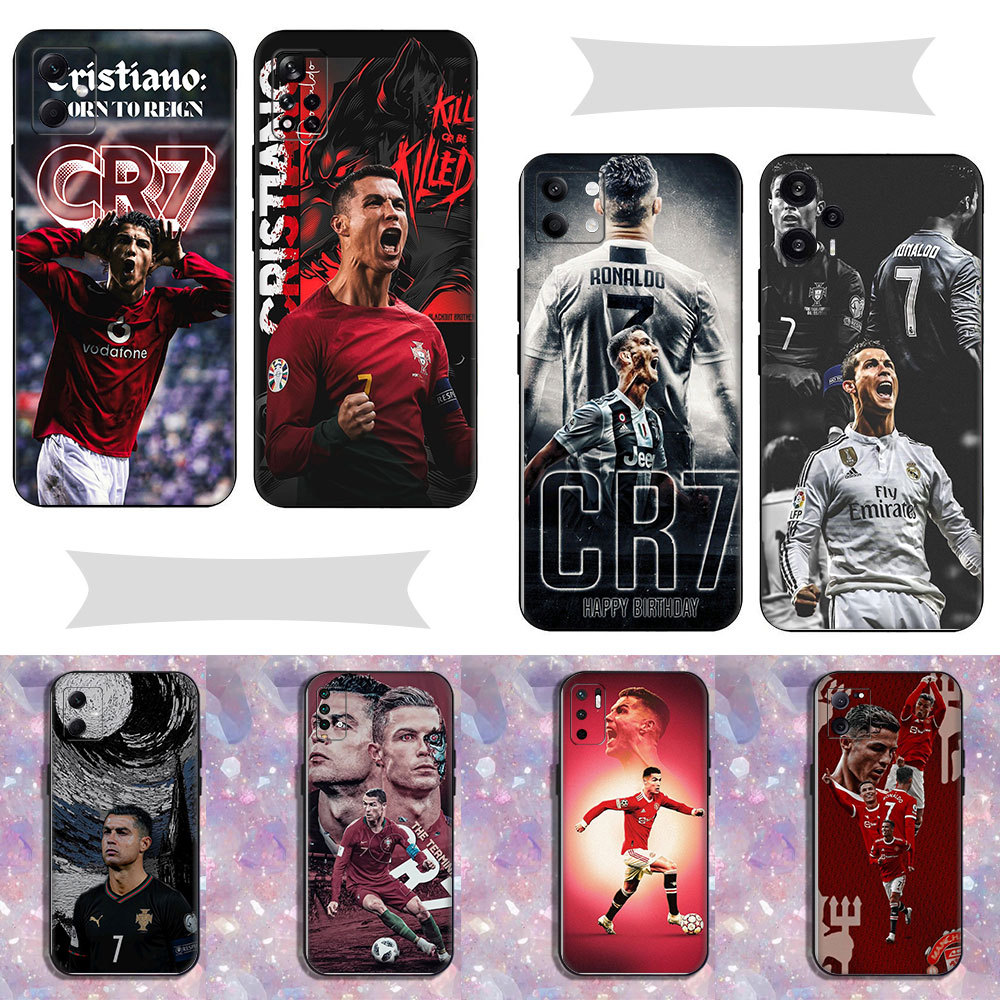 Cristiano Ronaldo CR7 ฟุตบอลดาว ^FC6 สําหรับ Xiaomi Poco F3 M3 Pro X3 NFC GT F4 X4 C40 ความเข้ากันได