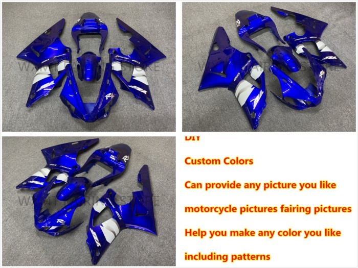 NEW ABS Motorcycle Injection mold full Fairing Kit fit For YZF R1 2000 2001 YFZ R1 2000 2001 r1 Bod
