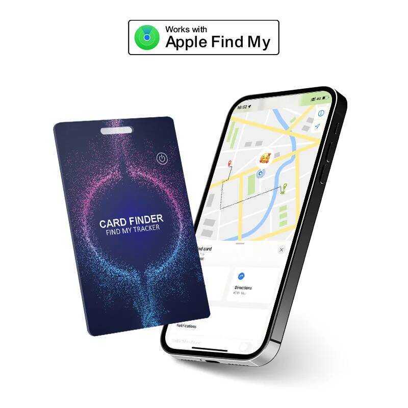 allet Tracker Card For Ios Find My Wireless Charging Tracker Card Key/ Finder Bluetooth Gps Tracker