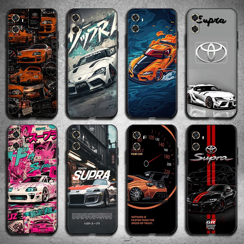 สําหรับ Huawei P10 P20 P30 Lite Pro Y5P Y6P Y7A Y8P TPU เคสโทรศัพท์ soft shell ป้องกัน Toyota กีฬารถ