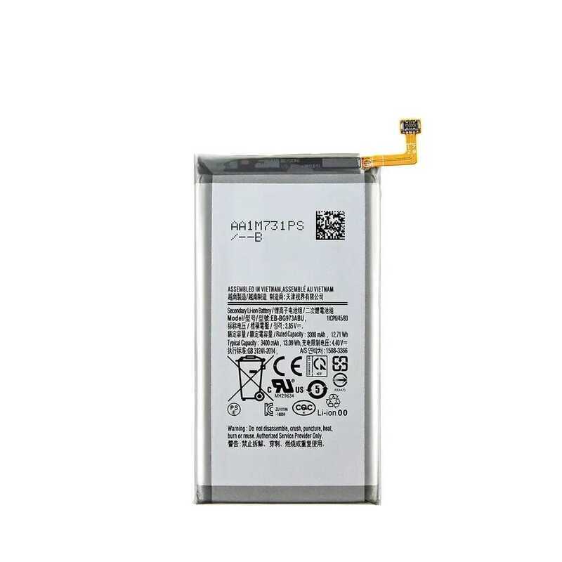 แบตเตอรี่ Eb-Bg973abu 3400Mah ใหม่เอี่ยมสำหรับโทรศัพท์มือถือ Galaxy S10 X Sm-G9730 Sm-G973 G973f G9