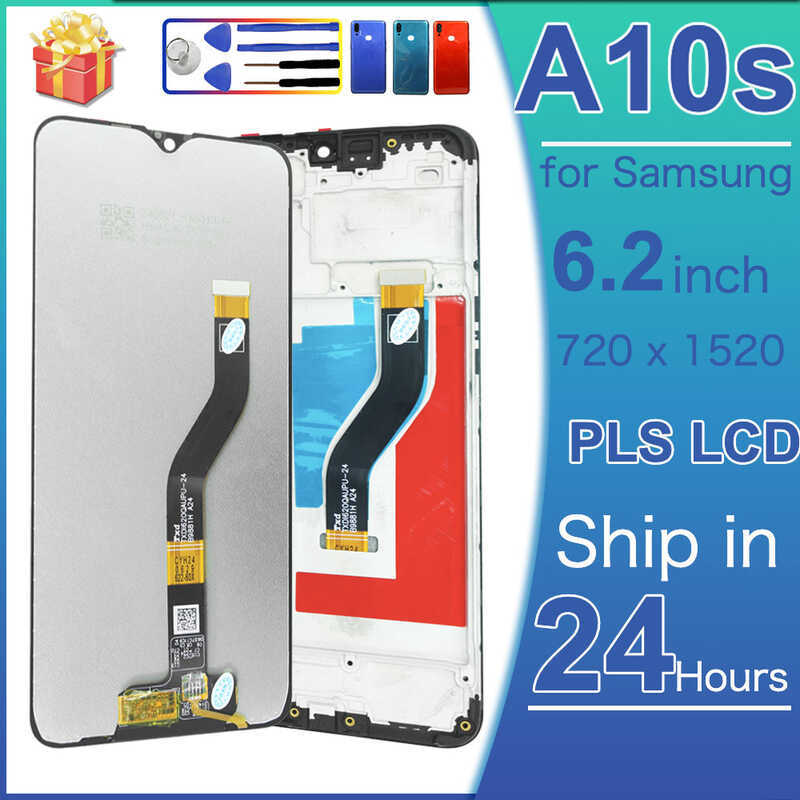 หน้าจอ LCD ขนาด 6.2 นิ้ว สำหรับ Samsung A10s รุ่น A107/Ds A107f A107fd A107m พร้อมชุดหน้าจอสัมผัสแล