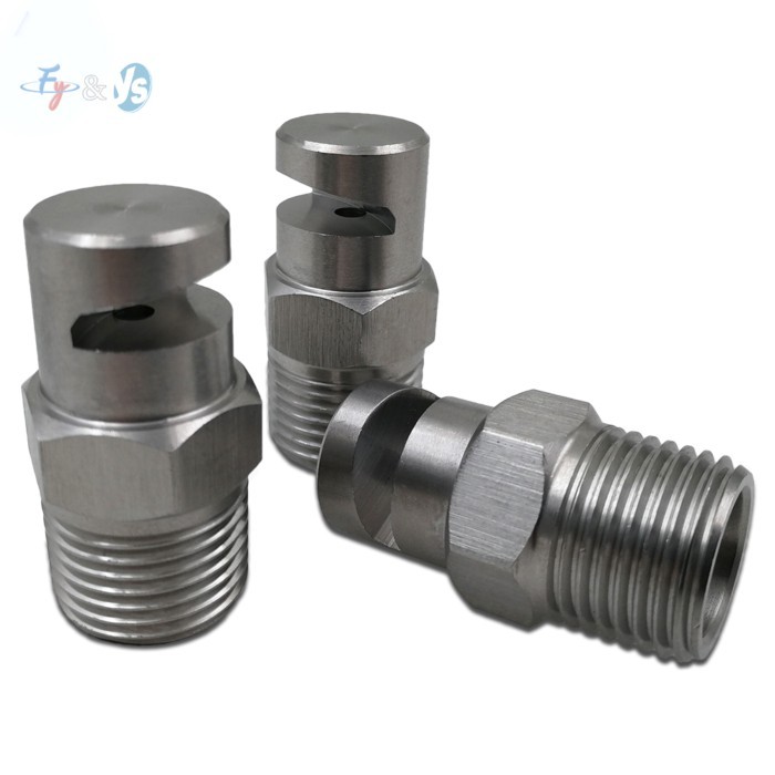 Wide-Angle Fan Nozzle 1/8 1/4 3/8 1/2 3/4 1High-Pressure Resistance Large Angle Coverage Spray Nozz