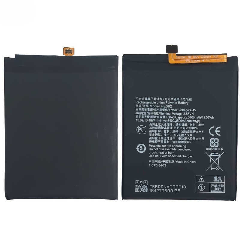 แบตเตอรี่ He362 สำหรับโทรศัพท์มือถือ Nokia NK 8.1/X7 คุณภาพสูง ความจุสูง เกรด A พร้อมเครื่องมือ