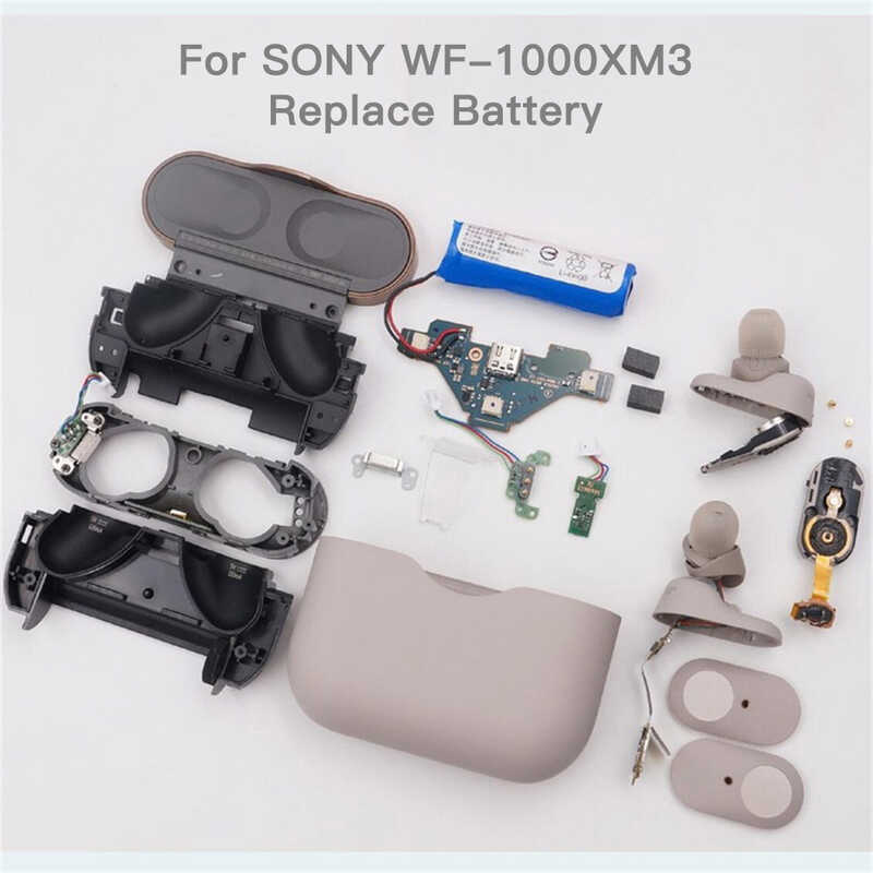 แบตเตอรี่ทดแทน Zenipower Z55 Z55h Z55fh สำหรับเคสชาร์จหูฟัง Sony Wf-1000Xm3 Wf-1000Xm4 Wf-1000Xm5