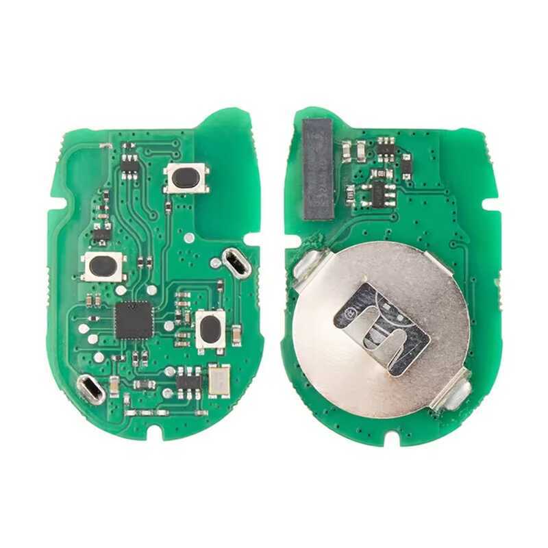 Xuri P/N: 6C1t15k601ag กุญแจรีโมทรถยนต์ 3 ปุ่ม 433Mhz ชิป 4D63 สำหรับ Transit WM VM 2006-2014 P/N ส