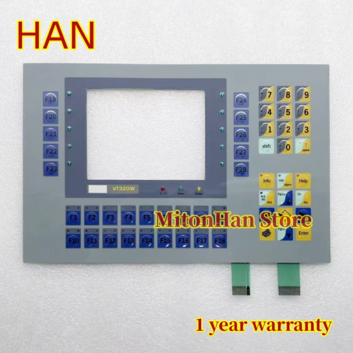 ESA VT320W VT320WA0000 VT320WAP000 Membrane Keyboard Film Button Keypad