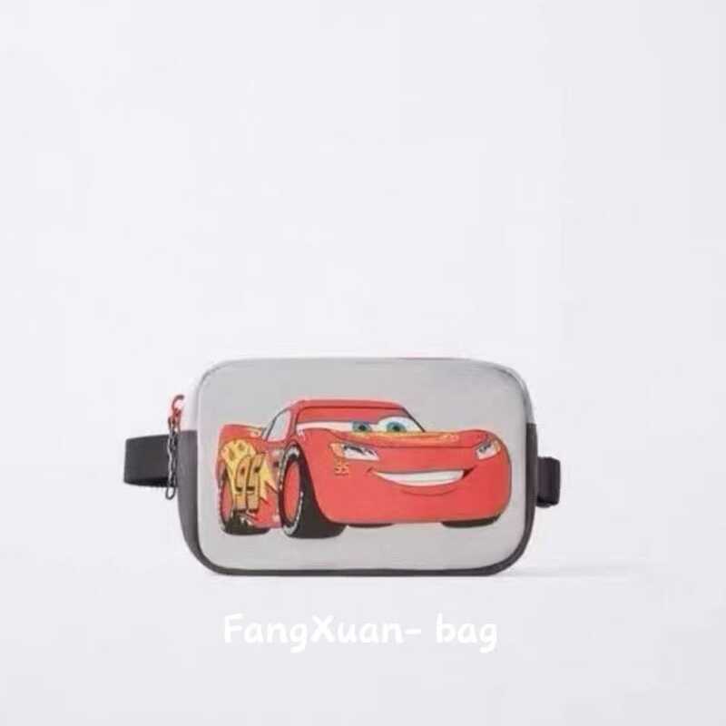 Z รถบ้าน Lightning McQueen กระเป๋าเด็ก Youth Tournament กระเป๋าสะพายข้างเอว