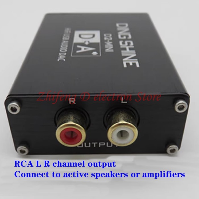 DAC decoder ES9018K2M decoding,D2-MINI HIFI USB sound card,  supports 24BIT, sampling rate 96KHZ