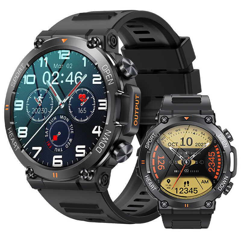 K 56pro สมาร์ทวอท์ชบลูทูธโทรกลางแจ้ง Dial Pedometer การออกกําลังกายสามหลักฐาน Heart Rate ออกซิเจนในเ