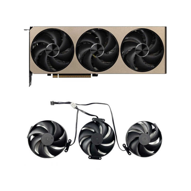 MSI/MSI RTX5070 5070ti 5080 INSPIRE 3X พัดลมการ์ดกราฟิก PLA09215S12H