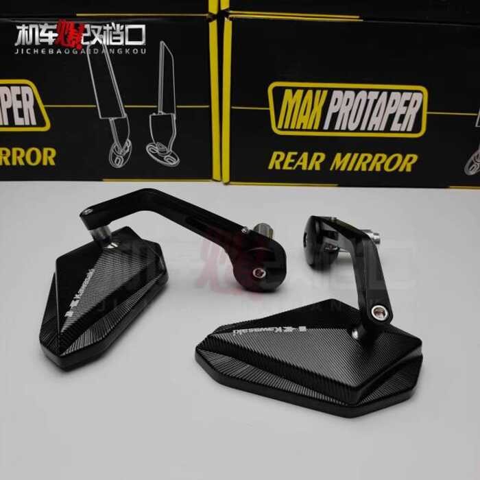 C ใช้ได้กับกระจกมองหลังแฮนด์รถ Kawasaki Z1000 Z00 Z800 Z400 Z650 Zh2 แบบปรับแต่ง