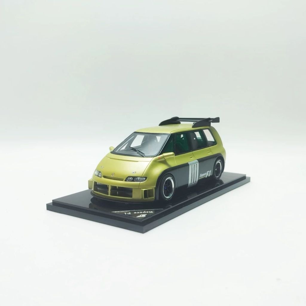 SJF 1/32 Renault ESPACE F1 รุ่น 1995 จําลองเรซิ่นรถรุ่นคอลเลกชันเครื่องประดับของเราหลักการจัดการรุ่น