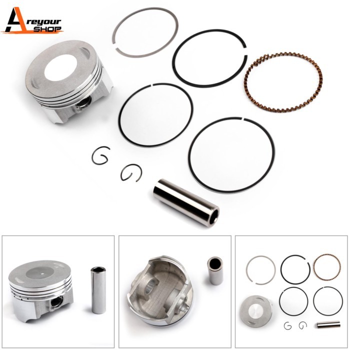 STD 65.50mm 13011-446-811 Piston Kit for Honda XL200 XR200R XR200 1980-2002  XL XR 200