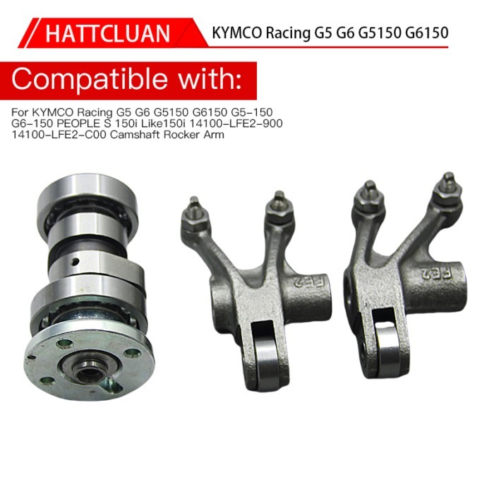 Motor Racing Generator Camshaft Rocker Arms Assemble for KYMCO G5 G6 G5150 G5-150 G6-150 PEOPLE S 1
