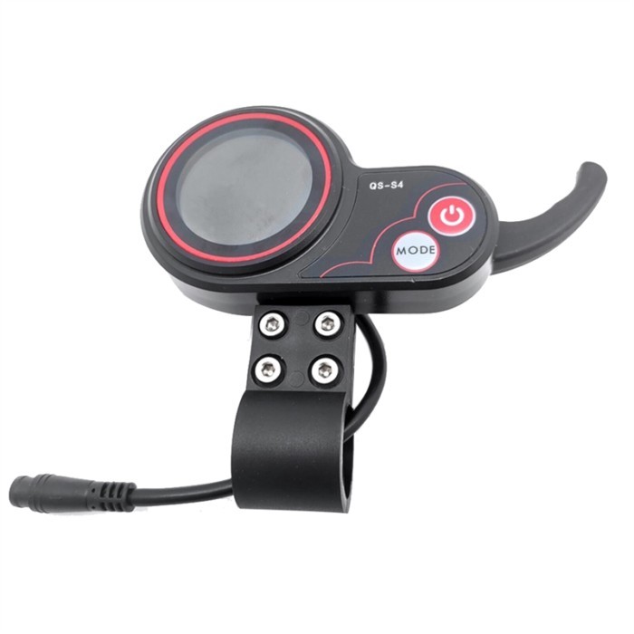 A82K-QS-S4 48V-60V Thumb Throttle LCD Display Meter for Zero 8 9 10 8X 10X Electric Scooter 6PIN Di