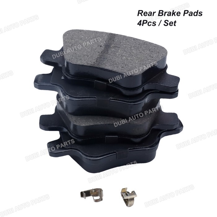 Rear Brake Pads Set For GAC TRUMPCHI GA5 1.0L-EREV 1.6T 1.8L 1.8L-HEV 1.8T 2.0L 2010- GS5 1.8T/2.0