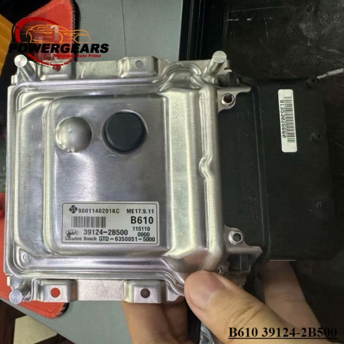 39124-2B500 ECU B610 Computer Unit ME17.9.11 Suit For Hyundai Kia K2K3 Langda Rena Joyda Fredi Engi