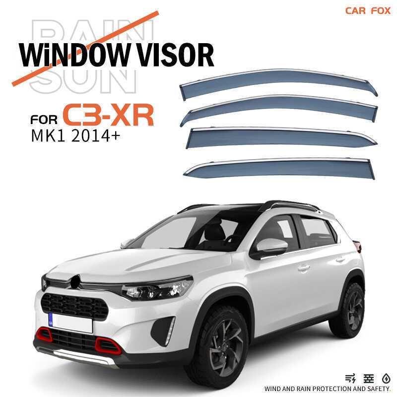เหมาะสําหรับ CITROEN C3-XR Window Rain Guard CITROEN C3-XR ที่บังแดดหน้าต่าง