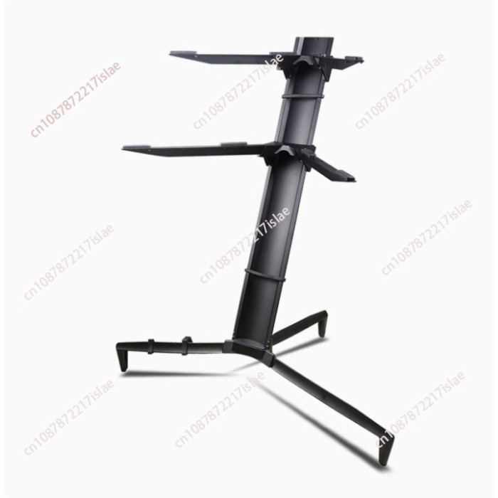 Three-Layer Electronic Piano Keyboard Metal Shelf Electronic Keyboard Instrument Height Adjustable