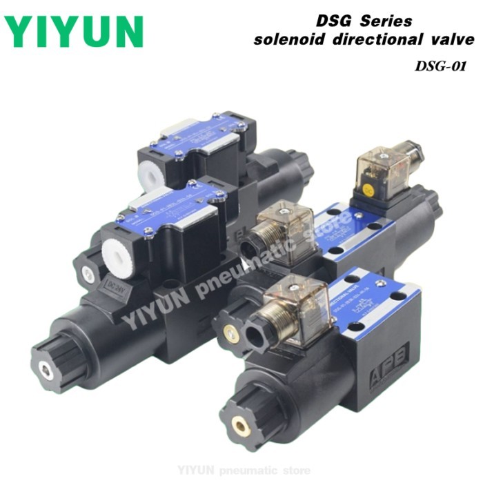 1pc DSG-01-2B2-D24-N1-50  DSG-01/03-2B2/2B2L/2B2B/3C2/3C4/3C60/2D2-D24/A120/A240-N1-50 YIYUN Pneuma
