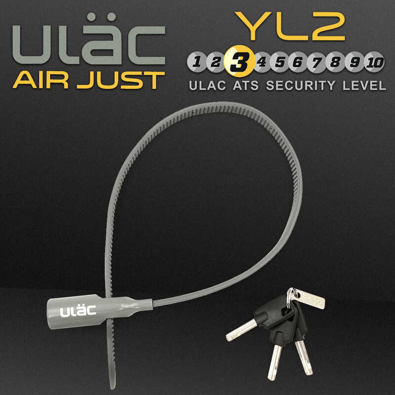 ULAC ULAC YL2 ฟันบาร์กุญแจล็อคล็อคจักรยานล็อคหมวกกันน็อคล็อคผูกล็อคหมวกกันน็อคใหม่