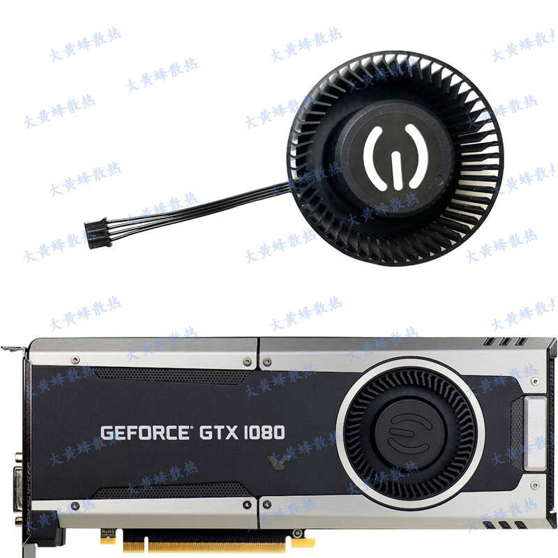 EVGA GTX1060 1070 1080ti 980ti 980ti 980 GAMING Turbo พัดลมกราฟิก