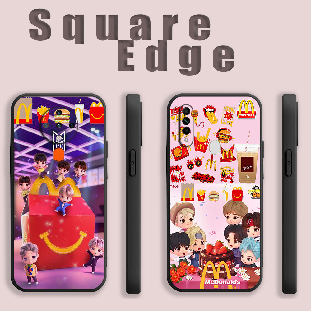 ปลอกสําหรับ Xiaomi 15 POCO X6 M6 4G F6 X7 F7 M7 PRO ULTRA bts tiny tan mcdo McDonalds โลโก้ BOH23 เค