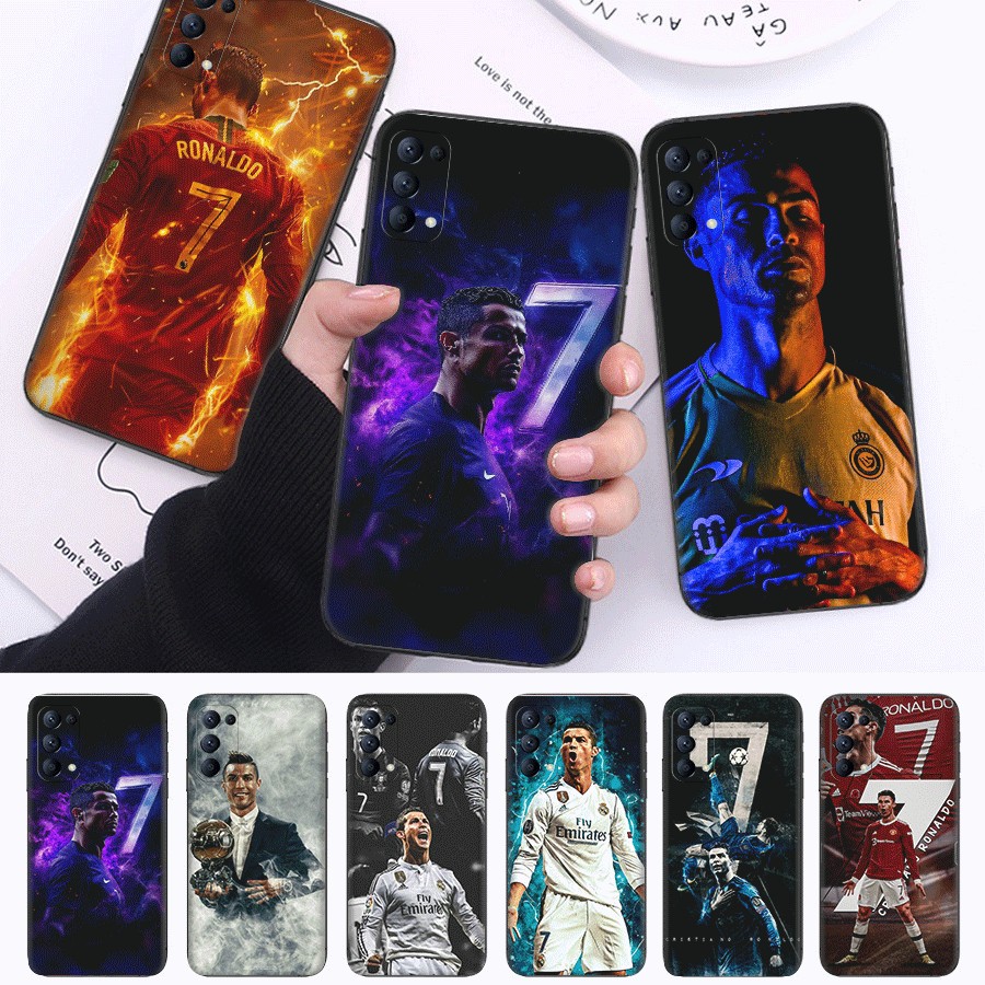 K3 Cristiano Ronaldo CR7 สําหรับ Realme 3 5 Pro 5i 5S Q 6 6i ความเข้ากันได้ TPU เคสโทรศัพท์นุ่มฝาครอ