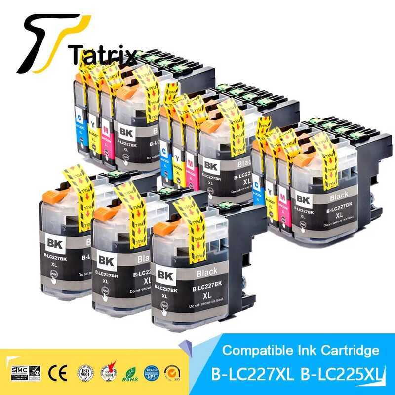 Tatrix LC227 LC225 LC227XL LC225XL ตลับหมึกสําหรับ Brother DCP-J4120DW/J4420DW/J4620DW/J4625DW/J5620