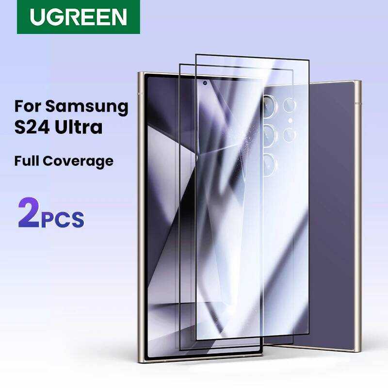 C UGREEN For Galaxy S24 Ultra Glass Screen Protector Film For S24 S25 Ultra Protective Film HD Prot