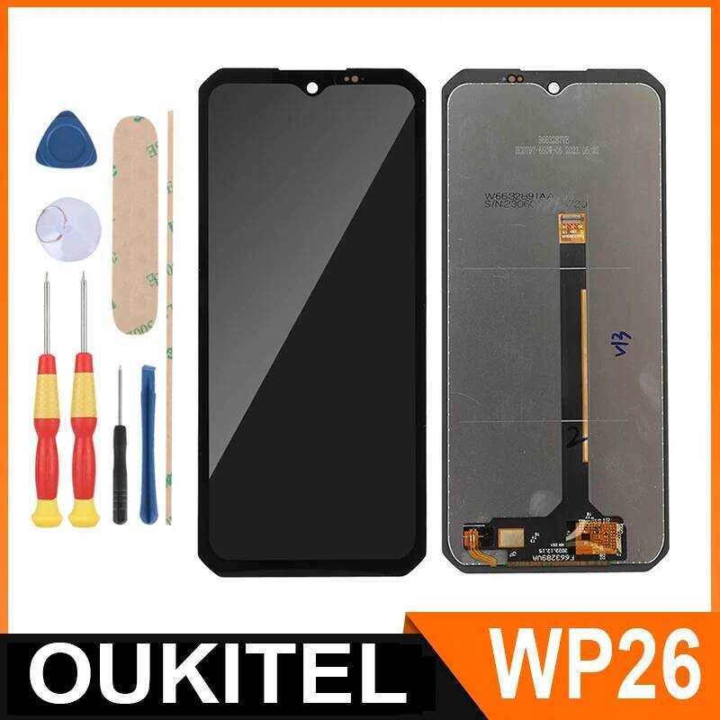 สำหรับ OUKITEL WP26 WP22 P1 WP200 Pro WP210 WP300 WP56 C61 C61 Pro / จอแสดงผล LCD + หน้าจอสัมผัส