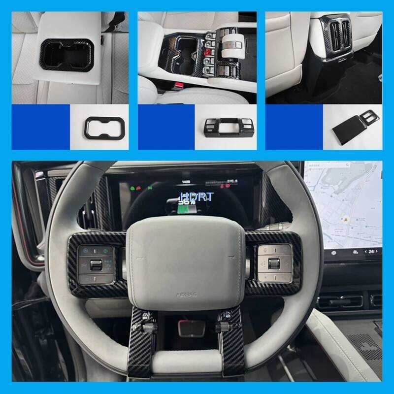 For BYD Equation Leopard 3/Titanium 3/Ti 3 2025 + Car Gear Shift Window Control Panel Front Vent Ou