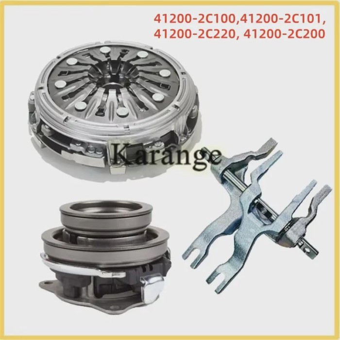 New Dual Clutch Kit Bearing Fork for Hyundai Kia 1.6L 2015-2020 414202D000 414132D000 412002C200 41