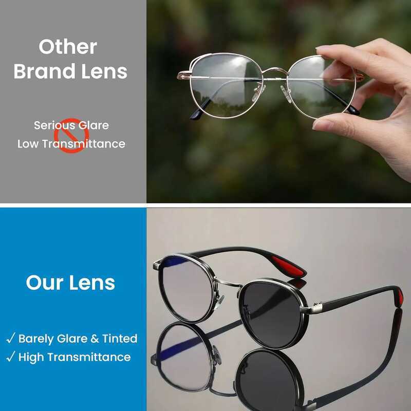 แว่นตา Dalwa ยูนิเซ็กส์ ป้องกันรังสี แสงสะท้อนแสง (Photochromic), กันรังสียูวี, แว่นกันแดดสำหรับใช้ก