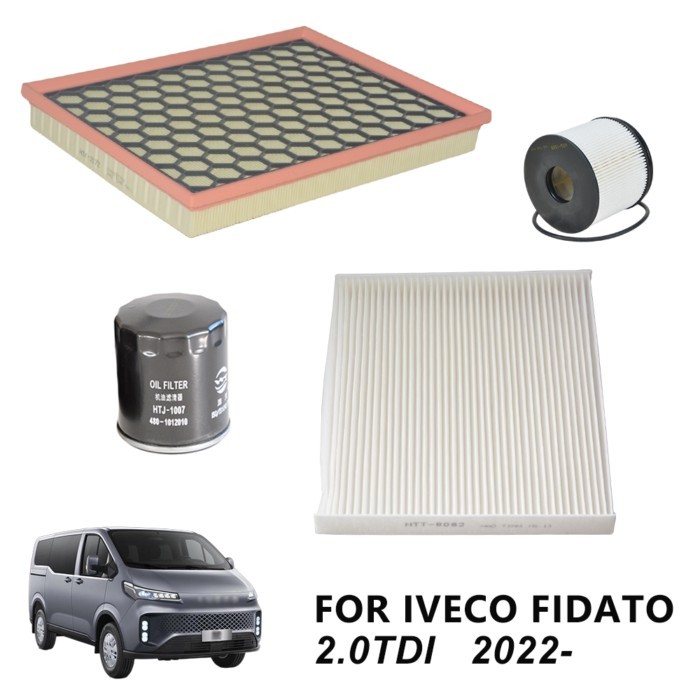 Engine Filters Set For IVECO FIDATO SAIC MAXUS New Tour V70 2.0TDI 2022- C00527752 ZT113196A Oil Ai
